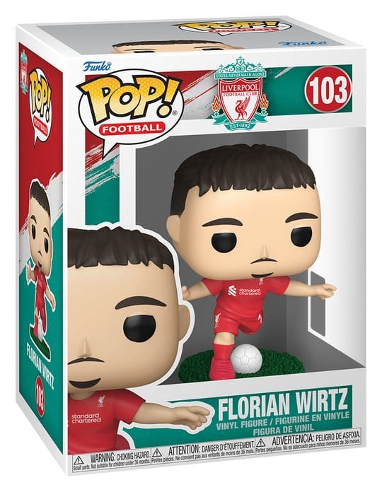 Liverpool F.C. POP! Football Vinyl Figure Florian Wirtz 9 cm