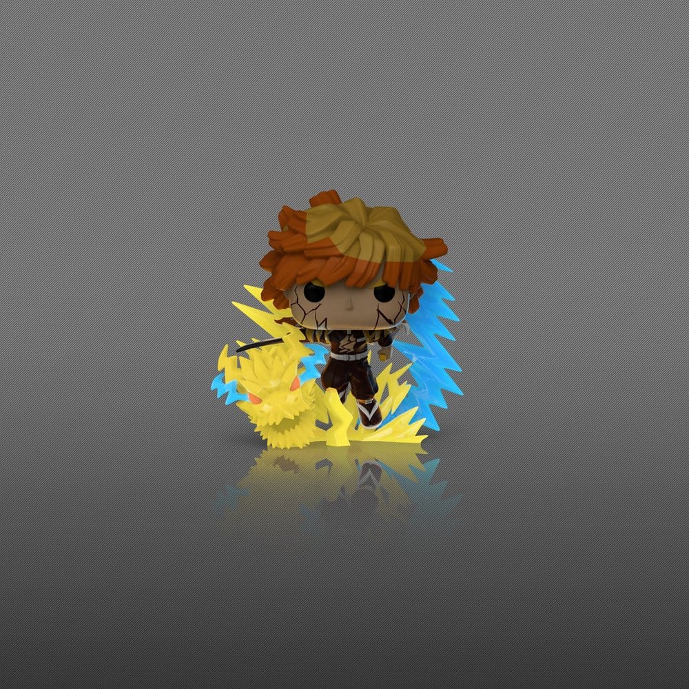 Demon Slayer: Kimetsu no Yaiba POP! Premium Vinyl Figure Zenitsu with Chase (Glow) 9 cm Assortment (3)
