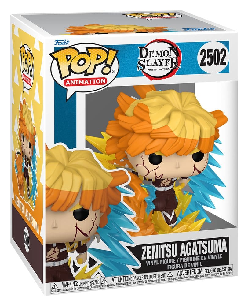 Demon Slayer: Kimetsu no Yaiba POP! Premium Vinyl Figure Zenitsu with Chase (Glow) 9 cm Assortment (3)