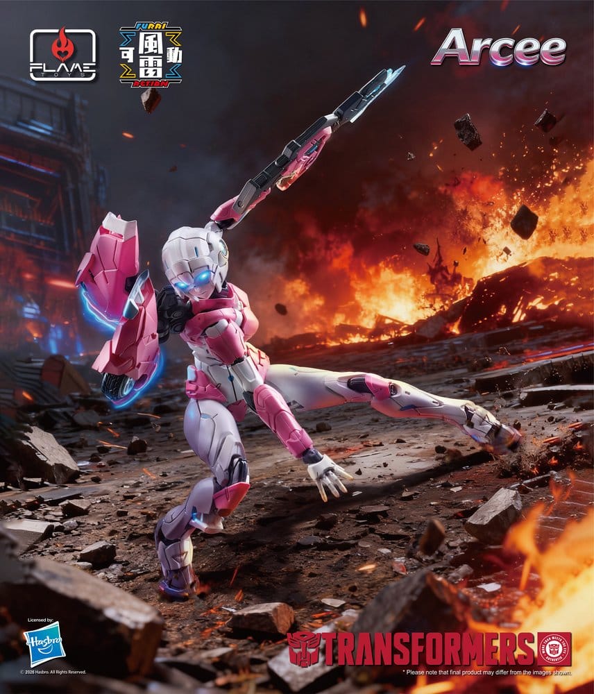 Transformers Furai Action Action Figure Arcee 16 cm