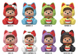 Monchhichi Rokimoto Figure Cup of Fun Lucky Cat Series 10 cm Blind Box Display (6)