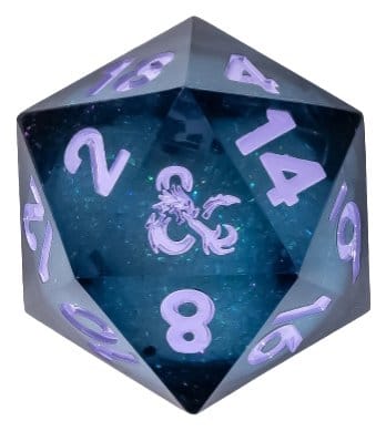 Dungeons & Dragons Mists of Ravenloft Dice Oversized Liquid Core d20