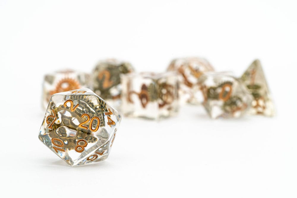 FanRoll  Dice Set Gear (7)