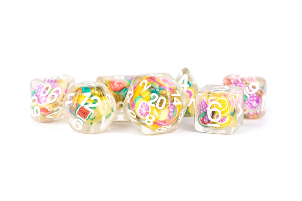 FanRoll  Dice Set Fruit (7)