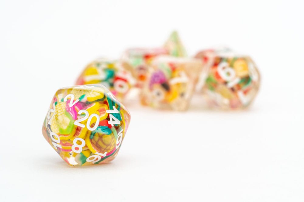FanRoll  Dice Set Fruit (7)