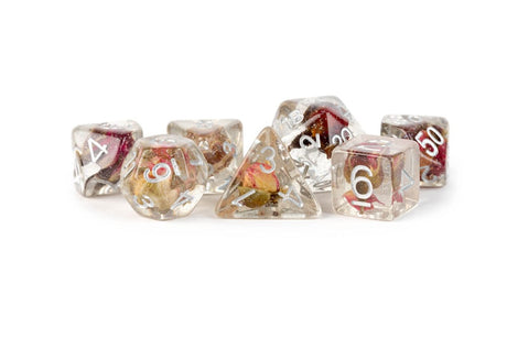 FanRoll  Dice Set Rose (7)