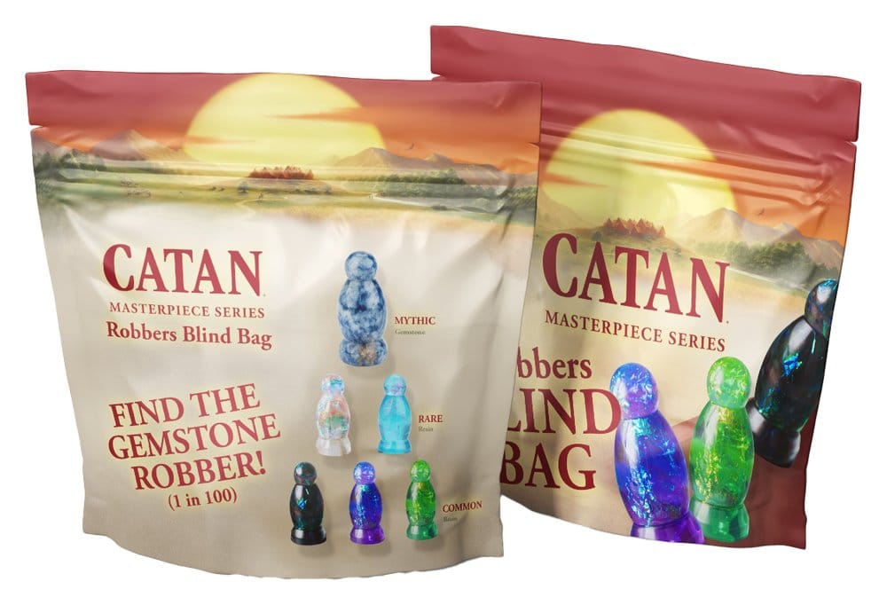 Catan Masterpiece Series Mini figures Blind Bag Resin Robber