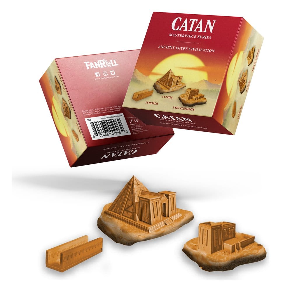 Catan Masterpiece Series Mini figures Set Egypt