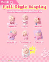 Kobitos Blind Box Mini Figures Gym Challenges Series 8 cm Display (6)