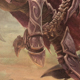 World of Warcraft Art Print Sylvanas vs Anduin Wrynn Limited Edition 42 x 30 cm