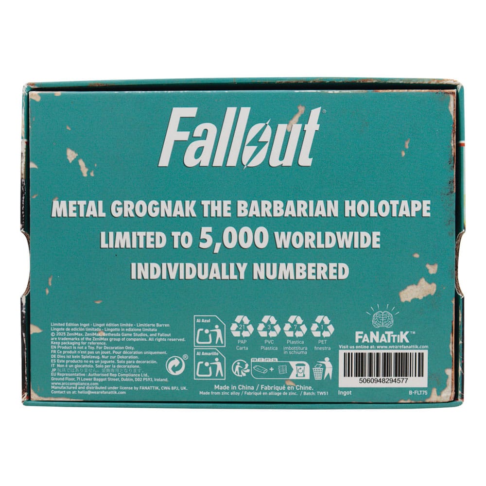 Fallout Replica Grognak the Barbarian Holotape