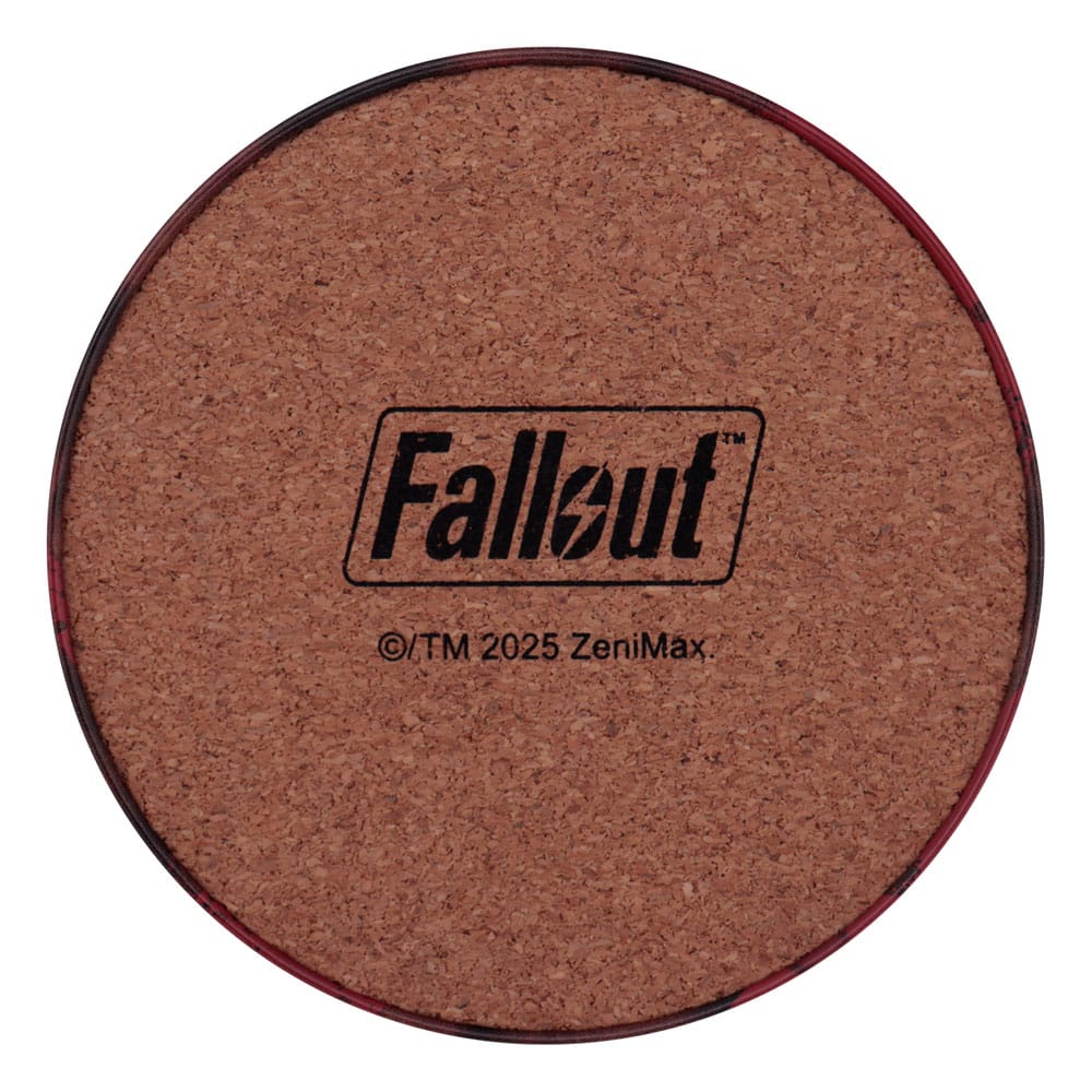 Fallout Coaster 4-Pack Metal Drinks