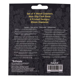 Fallout Coaster 4-Pack Metal Drinks