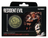 Resident Evil Collectable Coin 30th Anniversary Antique Brass