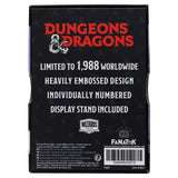 Dungeons & Dragons Metal Card 35th Anniversary Legend of Drizzt Limited Edition