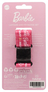 Barbie Lanyard & Pin Badge Set