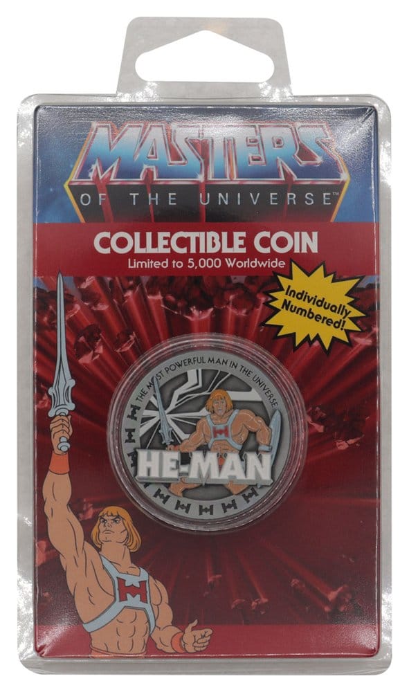 Masters of the Universe Collectible Coin He-Man Limited Edition
