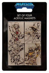 Masters of the Universe Magnets 4-Pack