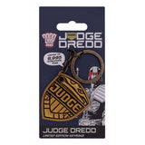 2000 AD Keychain Judge Dredd Badge Limited Edition