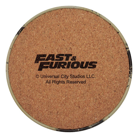 Fast & Furious Coaster 4-Pack Vintage Style