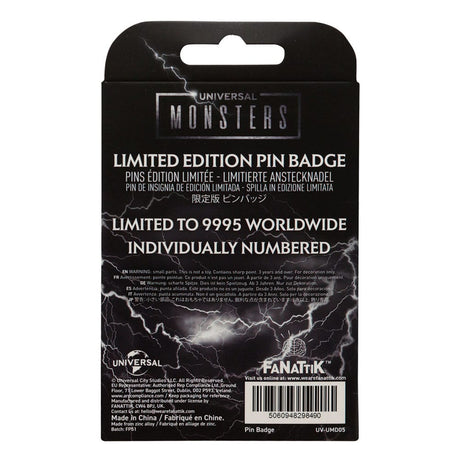 Universal Monsters Pin Badge Limited Edition