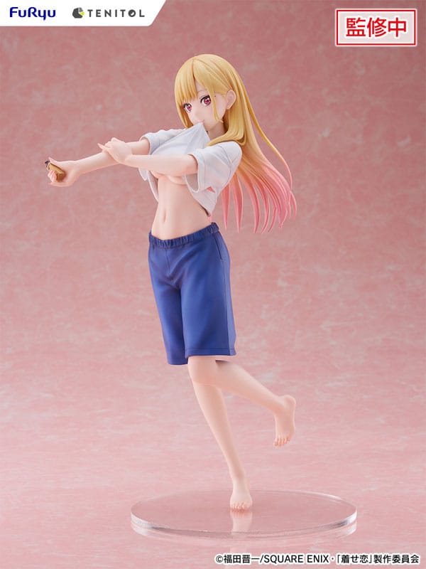 My Dress-Up Darling Tenitol Tall PVC Statue Marin Kitagawa Gojo's Gym Uniform Ver. 30 cm