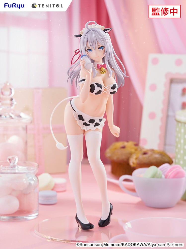 Alya Sometimes Hides Her Feelings in Russian Tenitol Tall PVC Statue Alya Cow Costume Ver. 29 cm