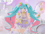Hatsune Miku Tenitol PVC Statue Hatsune Miku Yumekawa Princess Lavender Ver. 21 cm