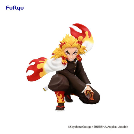 Demon Slayer: Kimetsu no Yaiba Noodle Stopper PVC Statue Rengoku Kyojuro Battle Ver. 10 cm