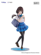 Chitose Is in the Ramune Bottle F:NEX PVC Figure 1/7 Yua Uchida 23 cm