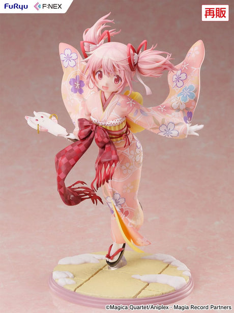 Puella Magi Madoka Magica Side Story Magia Record PVC Statue 1/7 Madoka Kaname Kimono Ver. 22 cm