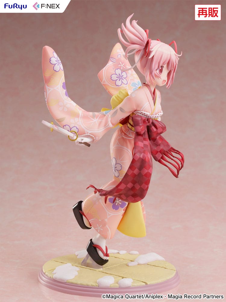 Puella Magi Madoka Magica Side Story Magia Record PVC Statue 1/7 Madoka Kaname Kimono Ver. 22 cm