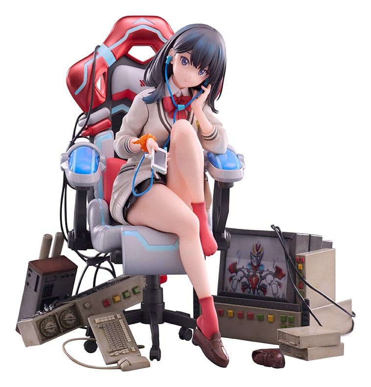 SSSS. Gridman Universe F:NEX PVC Statue Rikka Takarada Gaming Chair Ver. 19 cm