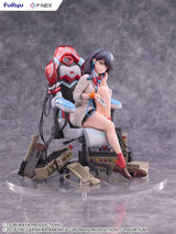 SSSS. Gridman Universe F:NEX PVC Statue Rikka Takarada Gaming Chair Ver. 19 cm