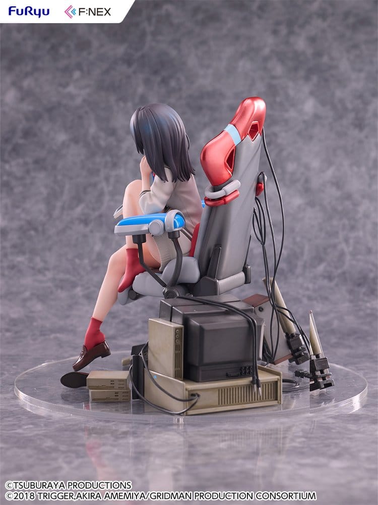 SSSS. Gridman Universe F:NEX PVC Statue Rikka Takarada Gaming Chair Ver. 19 cm