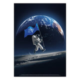 Humankind Poster Glow in the Dark Astronaut