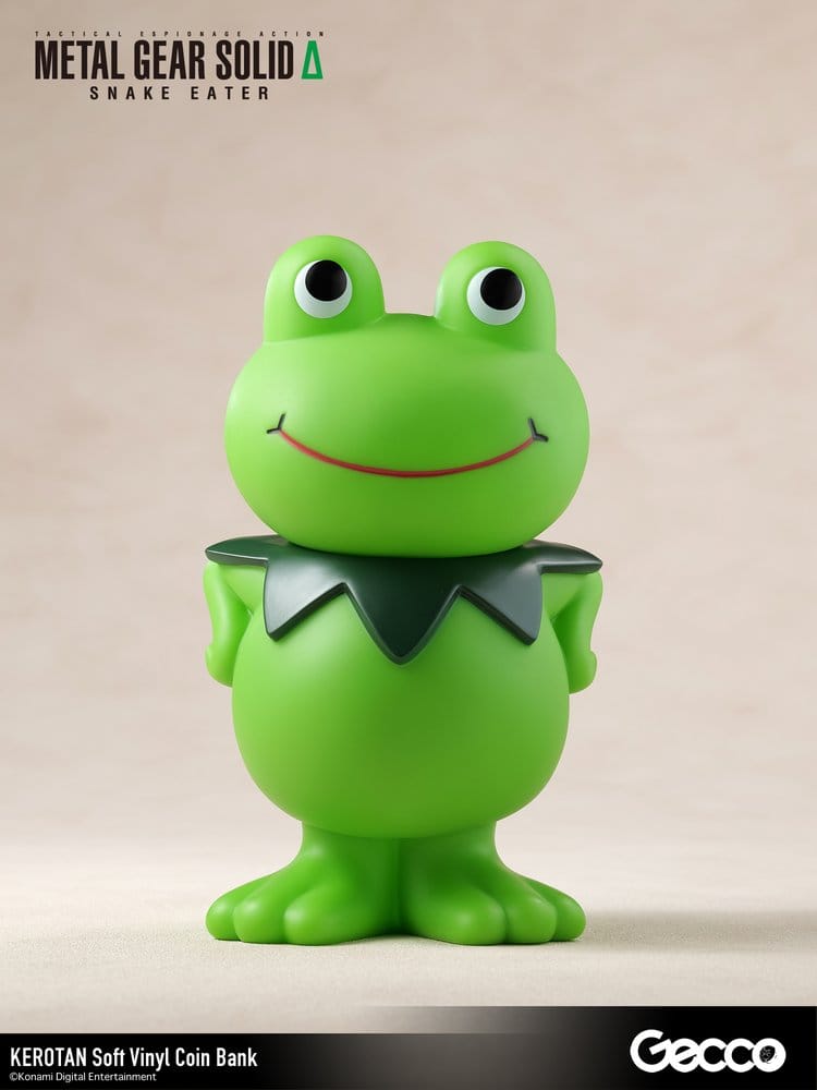 Metal Gear Solid ?: Snake Eater Soft Vinyl Bank Kerotan 21 cm