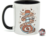 Glassstaff Gift Set Mug & Dice D20 Coffee Potion