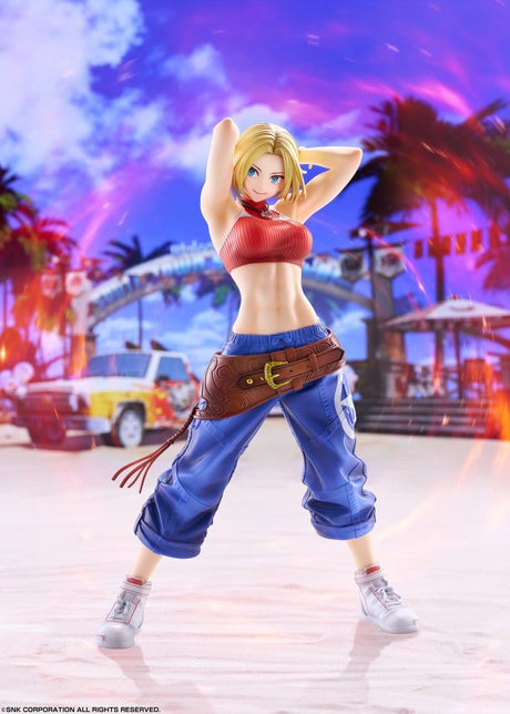 Fighting Girls Collection The King of Fighters XV PVC Figure 1/7 Blue Mary 26 cm – billede 2