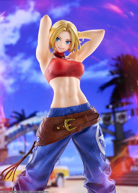 Fighting Girls Collection The King of Fighters XV PVC Figure 1/7 Blue Mary 26 cm – billede 4