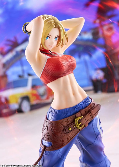 Fighting Girls Collection The King of Fighters XV PVC Figure 1/7 Blue Mary 26 cm – billede 5