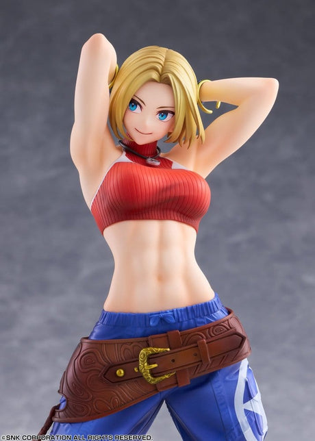 Fighting Girls Collection The King of Fighters XV PVC Figure 1/7 Blue Mary AmiAmi Limited Edition 26 cm – billede 2