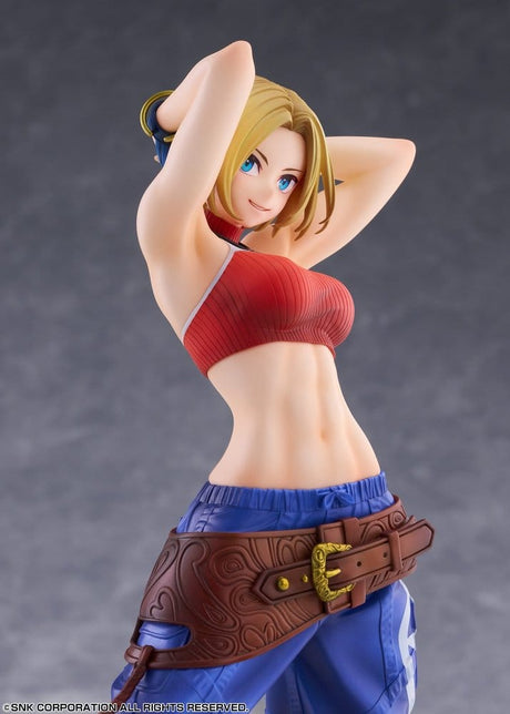 Fighting Girls Collection The King of Fighters XV PVC Figure 1/7 Blue Mary AmiAmi Limited Edition 26 cm – billede 3