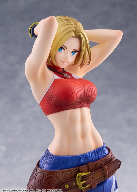 Fighting Girls Collection The King of Fighters XV PVC Figure 1/7 Blue Mary AmiAmi Limited Edition 26 cm – billede 5