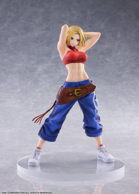 Fighting Girls Collection The King of Fighters XV PVC Figure 1/7 Blue Mary AmiAmi Limited Edition 26 cm – billede 6