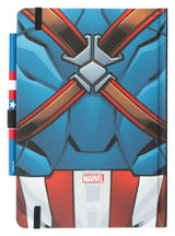 Marvel Captain America Premium Notebook with Pen Uniform A5