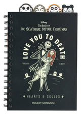 The Nightmare Before Christmas Project Notebook A5