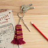 Harry Potter Keyring Gryffindor Scarf 15 cm