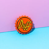The Simpsons Magnet with Bottle Opener Duff Beer 7 cm