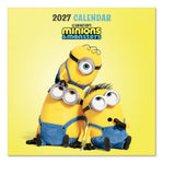 Minions Wall Calendar 2027 30 x 30 cm